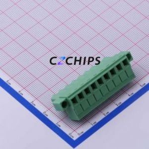 KF2EDGKM-5.0-9P Plug-in Terminal Block P=5mm Connector Plug Screw Fixing 1x9P 5mm - Product Image 2