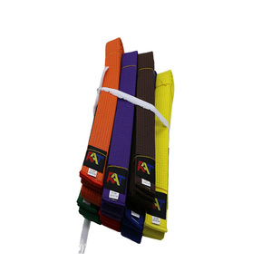 Fabricante al por mayor logotipo personalizado bordado artes marciales Taekwondo Karate Judo brasileño <span class=keywords><strong>Jiu</strong></span> <span class=keywords><strong>Jitsu</strong></span> BJJ cinturones - Product Image 6