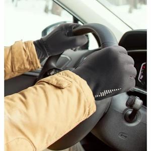 Gants chauds d'hiver pour hommes, pour le cyclisme, la course à pied, le ski, imperméables, coupe-vent, compatibles avec les écrans tactiles - Product Image 3