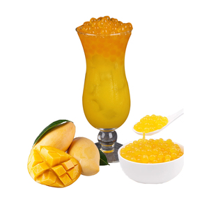 Perles de boba éclatantes pour bubble tea en gros, saveur mangue, sirop concentré de fruits, boîte de sucre, certifié halal, Chine - Product Image 6