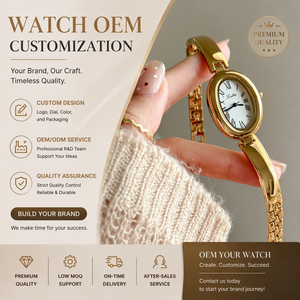 Orologio <span class=keywords><strong>da</strong></span> <span class=keywords><strong>Donna</strong></span> Scottie Factory con Logo Personalizzato 9780c, <span class=keywords><strong>Lusso</strong></span> Leggero, Moda, Bracciale Sottile Ovale, Impermeabile 30BAR, in Acciaio Inossidabile, al Quarzo - Product Image 1