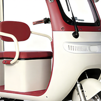 Tricycle électrique 48V 800W pour adultes, couleur personnalisable avec auvent coupe-vent