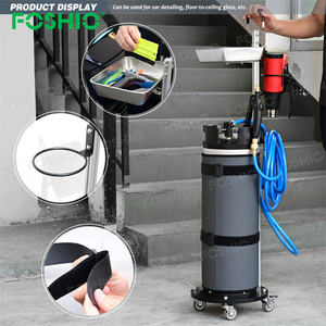Foshio Car Workshop Detailing Tool Cart Trolley Tanque de presión Trolly Dolly - Product Image 1