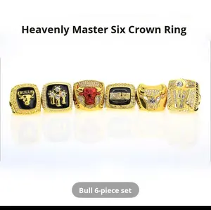 Collection de bagues de championnat géométriques en or 18 carats <span class=keywords><strong>Lakers</strong></span> Kobe Bryant pour <span class=keywords><strong>Jordan</strong></span> Unisexe Marque Zding Bagues en alliage tendance - Product Image 2