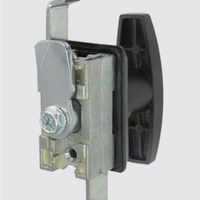 DL125 Serrure de commande à tige quart de tour pour armoires d'atelier d'hôtel de salle de bain d'école de chambre à coucher