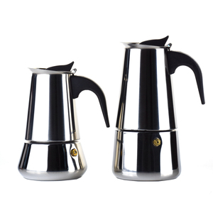 2021Ecocoffee Electricバリスタアプライアンスモカポットbialetti200v50hzステンレス鋼esprssoコーヒーマシン