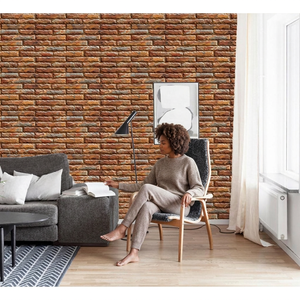 Carreaux muraux extérieurs 3D gris de qualité supérieure 30x45cm Céramique numérique 300x450mm Porcelaine émaillée brillante 12x18 pouces - Product Image 4