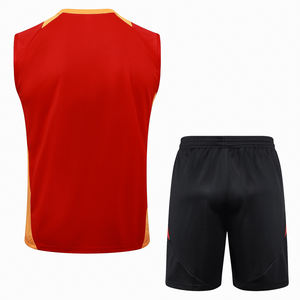 Maillots de football personnalisés d'usine 2025, respirabilité, sport, séchage rapide, ensemble de maillots de football, spandex/polyester, short - Product Image 5