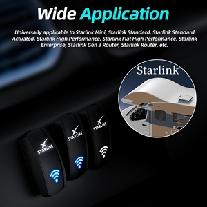Starlink Rocker ChuyểN 12V 24V DC Marine Rocker chuyển 5 pin ON-OFF starlink món ăn chuyển đổi chuyển đổi cho tín hiệu vệ tinh tiếp nhận - Product Image 6