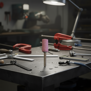 Ttake Cylindrical Ceramic <b>Grinding</b> <b>Wheel</b> 16x32 Mm 6 Mm Shank For Precision <b>Grinding</b> - Product Image 3