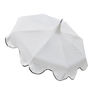 ร่มกันแดดทรงเจดีย์วินเทจสุดหรู - ร่มกันแดดลายทางสีขาวพิมพ์ลายตามสั่ง สำหรับสวนและลานบ้านวิลล่าระดับไฮเอนด์ - Product Image 5