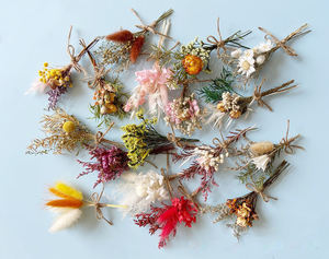 Offre Spéciale Mini <span class=keywords><strong>Bouquet</strong></span> de Fleurs Séchées pour Boîte Cadeau, Vraies Fleurs Conservées Gypsophile - Product Image 5