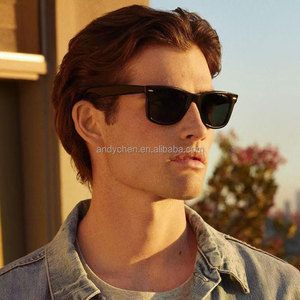 Gafas de sol polarizadas RB2140 para hombre, marcos negros clásicos, gafas de diseñador cuadradas, lentes verdes para mujer, gafas de moda de <span class=keywords><strong>50mm</strong></span> - Product Image 5