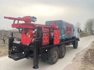 Machine de forage d'eau entièrement automatique, machine de forage de puits d'eau de 200 m de profondeur, équipement de forage de puits d'eau monté sur véhicule à vendre - Product Image 5