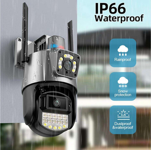 Telecamera Wireless WiFi Esterna Impermeabile SC08 1080P con Visione Notturna e Rilevamento Movimento, Doppia Visuale per Casa e Esterni - Product Image 3