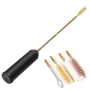 Copper Wire Gun Barrel <b>Brush</b> 9mm Soft Bristle Cleaning Tool For Hardware <b>Dust</b> Removal - Product Image 2