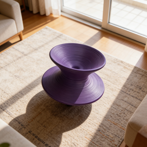 <span class=keywords><strong>Sedia</strong></span> Girevole Creativa in Fibra di Vetro, Poltrona da Ufficio Ergonomica, Sgabello Rotante con Seduta Rotonda, Seduta Commerciale - Product Image 6