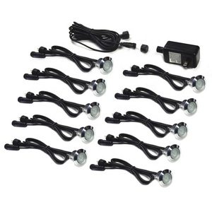 12V 0.25 Wát ngoài trời boong bước dẫn ánh sáng ngầm cho cảnh quan vuông IP68 nhôm đèn cơ thể - Product Image 1