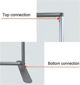 30MINS ASSEMBLY 20ft Custom Aluminum Exhibition <b>Stand</b> Trade Show Booth Tradeshow Booth Brand Promotion - Product Image 5