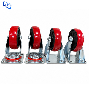 Carrello per biancheria sporca per hotel, <span class=keywords><strong>con</strong></span> sacco in tessuto Oxford blu rinforzato, per la pulizia delle camere degli ospiti - Product Image 5