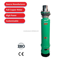 Pompe submersible électrique en acier inoxydable pour transfert d'eau boueuse et d'eaux usées, haute pression, aspiration simple, portée 200 m, 1,5-6 pouces