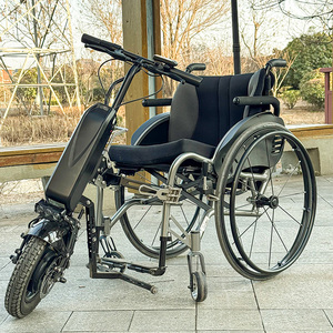 <span class=keywords><strong>Fauteuil</strong></span> <span class=keywords><strong>roulant</strong></span> électrique à batterie lithium 350W 48V8A, handbike, vélo à main - Product Image 5