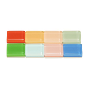 Acrylic Mahjong Tiles Set Portable Travel Size Three Layer Custom Color Universal Chess Card Game <b>Entertainment</b> - Product Image 4