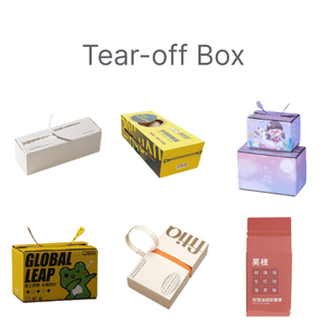 Hộp thẻ màu trắng ngà với cửa sổ nhãn dán thú cưng hình dạng đặc biệt bao bì bán lẻ điện tử hiển thị vẻ đẹp và bao bì hộp móng tay - Product Image 5