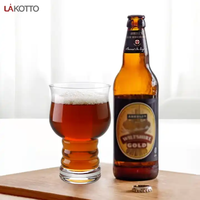 Verres à boire irréguliers en verre sodalime écologique réutilisable pour bière de blé, vin et whisky, personnalisation en gros, prix d'usine