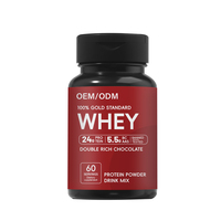 Complément Sportif Yiteng JR-DB pour Adultes, Isolat de Protéine de Lactosérum en Capsules pour Prise de Masse Musculaire, Soutien Immunitaire, 60 Capsules par Lot (OEM/ODM)