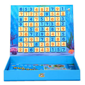 Jeu de société de grille <span class=keywords><strong>Sudoku</strong></span> magnétique 4x6 pour enfants améliorant le cerveau des jeunes étudiants jouet éducatif d'intelligence de pensée logique - Product Image 3