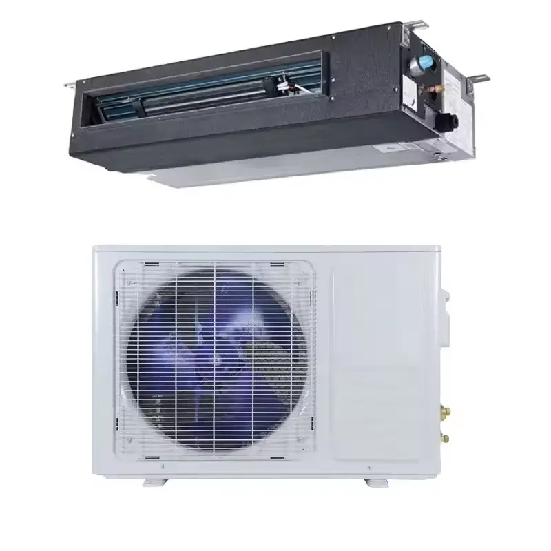 high wall inverter air conditioner duct type air conditioner split type chilled water duct fan coil unit with air return box