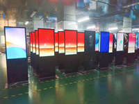 Customize Size Indoor Android LCD Digital Signage Advertising Display for Mall Hotel Lobb Shopping Malls Hotels Chain Stores
