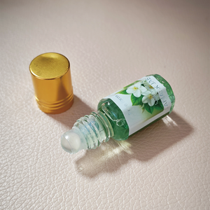 Perfume en Roll-on de Lujo Personalizado, 3 ml, Aroma Floral Árabe para Mujer, Jazmín, Hojas Verdes, Almizcle, Fragancia Original - Product Image 6