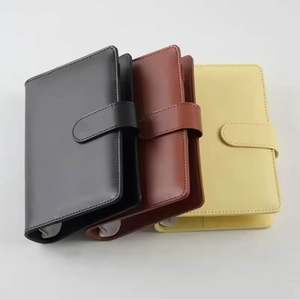 Carpeta Organizadora de Presupuesto A6 de Cuero PU Portátil al por Mayor, Recargable, Personalizable, con 20 Colores y Sobres para Efectivo - Product Image 4