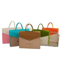 Approvisionnement transfrontalier de sacs pour ordinateur portable en feutre non tissé, dossiers de documents, sacs de protection pour ordinateur portable avec personnalisation du logo, fabriqués en Chine
