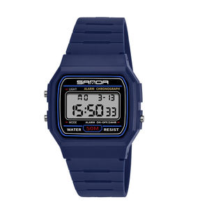 Montre-bracelet en <span class=keywords><strong>silicone</strong></span> coloré pour hommes, accessoire numérique led de sport, vente en gros en chine, - Product Image 5