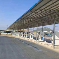 Chargeur rapide DC commercial 160 kW pour véhicules électriques, station de charge au sol, interface CCS, modèle GR-DC05, marque OEM, usine du Guangdong