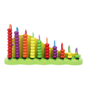 Fabricant offre spéciale de comptage en bois boulier jouets éducatifs en bois bon marché en Gros de manipulation mathématique jo - Product Image 2