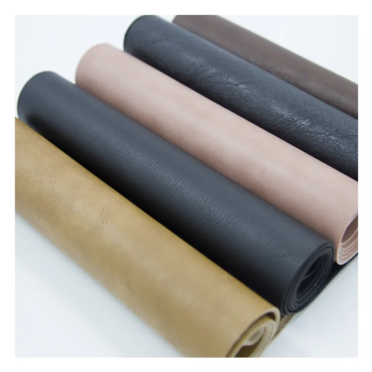 Rotolo di pelle sintetica in vinile PVC ad alte prestazioni per divano in ecopelle
