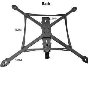Hot Sales Mark4 V3 <b>Pro</b> 13inch 570mm15inch 680mm Arm Thickness 8mm Carbon <b>Fibre</b> Frame for Quadcopter Rc Racing Drone Diy - Product Image 3