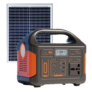 สถานีไฟฟ้าเคลื่อนที่ขนาดเล็ก 300W/500W สำหรับใช้งานกลางแจ้ง 220V/110V ระบบกักเก็บพลังงานในครัวเรือน แบตเตอรี่ลิเธียมไอออน คลื่นไซน์บริสุทธิ์ MPPT สำหรับรถบ้าน - Product Image 1