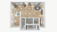 Ensemble de meubles pour enfants en bois, style moderne Montessori, bureaux, chaises et armoires pour la conception des salles de classe