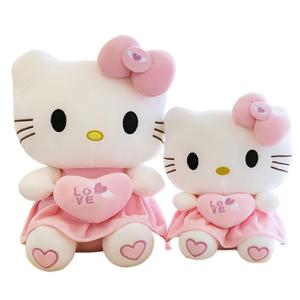 Dễ Thương Sang Trọng Màu Hồng <span class=keywords><strong>Kitty</strong></span> Thú Nhồi Bông Bán Buôn Giáng Sinh Valentine Quà Tặng Phim Hoạt Hình Nhân Vật Phim Hoạt Hình Đồ Chơi Sang Trọng Cho Cô Gái Trẻ Em - Product Image 6