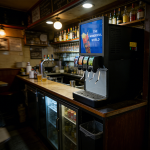 HELAXEN 218A4S Edelstahl Hygienische Kohlensäure-Getränkemaschine für Restaurants Elektrisch 220V 500W 49KG - Product Image 3