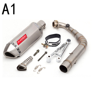 Sistema Completo de Escape Silenciador Deslizante para Motocicleta <span class=keywords><strong>Yamaha</strong></span> BWS125 ZUMA125 Vity 125, Tubo de Escape para Moto y Scooter - Product Image 4