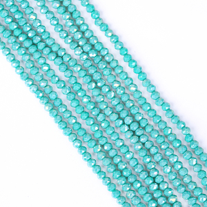 Venta al por Mayor Cuentas Rondel Facetadas de Cristal de 8mm en Colores Mixtos para Fabricación de Joyería DIY Cuentas Sueltas - Product Image 5