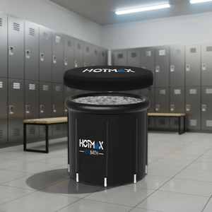 Bañera de Hielo Portátil Vanace de PVC de 80*75cm, Capacidad de 75 Galones, para 1 Persona, para la Recuperación de Atletas - Product Image 1