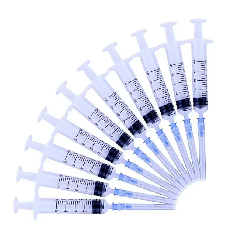 Factory Wholesale 5ml Syringe Epoxy Resin Accessories Dispense Needles DIY Jewelry Mold Charms Liquid Injection Pipette Tools