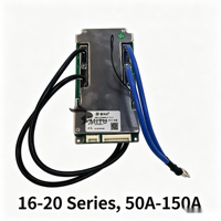 Placa de Protección con Ecualización de Pulsos TOLL MOSFET 5X BMS 16S-20S 50A-150A para Baterías de Iones de Litio y LiFePO4, Almacenamiento Doméstico y Vehículos Eléctricos